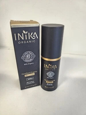 Inika Organic BB Cream Toffee 30ml Vegan Halal - Image 1 of 3