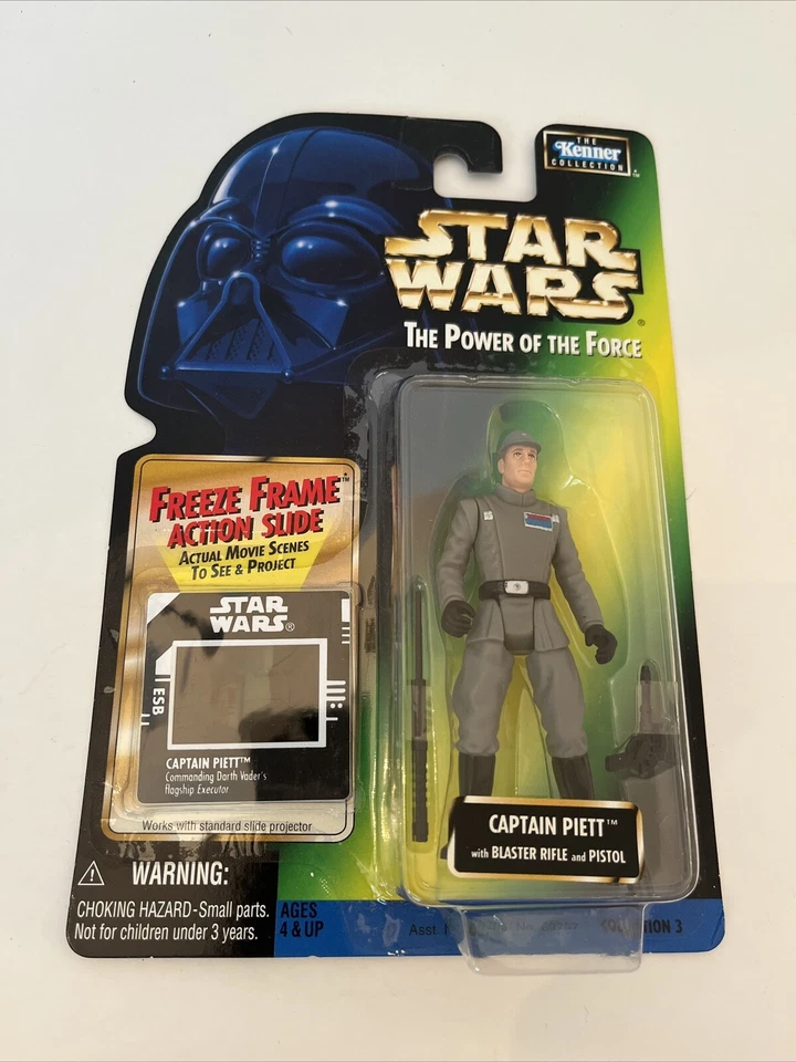 Figura marco Captain Piett 1997 Kenner Star Wars Power of the Force Freeze - Foto 1 de 1