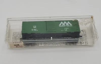 Microtrenes Kadee escala N MTL 20200 VTR Vermont ferrocarril 40' vagón de carga #401 NUEVO Foto 1 de 4