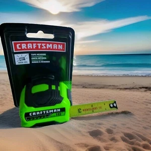 Craftsman Tape Measure 16ft .Hi Visibility - Picture 1 of 4