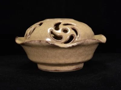 Quemador de incienso de porcelana horno yue dinastía canción antigua china de 6,6" Foto 1 de 4