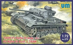 Uni Models Tank Panzer III Ausf L with protective screen (1/72) UM 272 - Foto 1 di 1