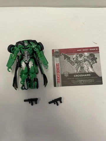Transformers The Last Knight CROSSHAIRS Premier Edition 2016 Loose Complete Cover