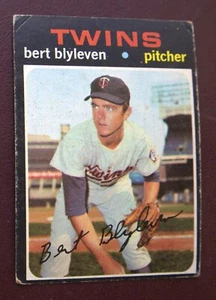 Topps Bert Blyleven 1971 (Minnesota Twins) #26 Salón de la fama radiocontrol F/G - Imagen 1 de 2