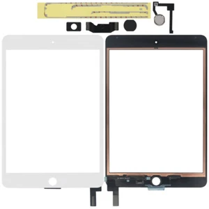 For iPad Mini 4 A1538 A1550 2015 Replace Touch Screen Digitizer + Home Button - Picture 1 of 11
