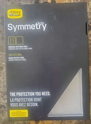 Otterbox Symmetry Case for the iPad 10.2 Inch 7th and 8th Generation Clear - Image 1 of 4