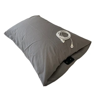 Earthing Grounded PillowCase Cotton With 5% Silver Fiber Healthy Sleep - Picture 1 of 5