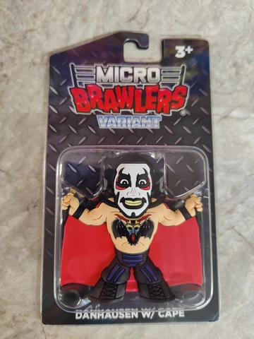 Danhausen with Cape Micro Brawler Variant AEW ROH Rare OOP Cover