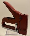 Vintage Red Swingline 800 - Staple Gun Heavy Duty Stapler Tacker