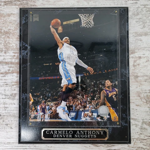 CARMELO ANTHONY DENVER NUGGETS FAUX MARBLE PLAQUE BASKETBALL NBA Cover