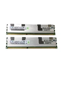 Lot of 2 Samsung M393B2K70DM0-CF8Q8 16GB(2x16) DDR3 1066, 500207-071 - Picture 1 of 6