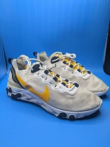 NIKE REACT ELEMENT 55 SE "UNIVERSITY GOLD" (CI3831 100) SNEAKER Gr. 9,5 - Bild 1 von 9