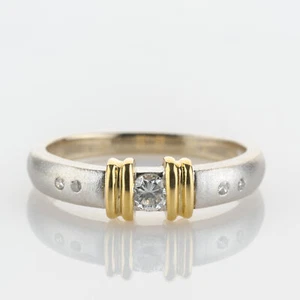 Ring aus 750er Weißgold mit Brillanten - Bild 1 von 5