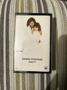BARBRA STREISAND GUILTY Cassette Tape Album PC 7506 GC Bought Fiji Barry Gibb - Picture 1 of 5