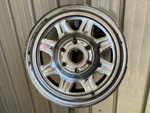 CERCHIO 4 PEZZI IN FERRO MITSUBISHI PAJERO V60 16X7-20 - Foto 1 di 9