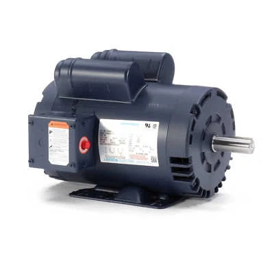 Leeson 120554.00 Electric Motor 5 HP 3450 Rpm 1PH 230 5hp 145T P145K34DB1D - Image 1 of 4