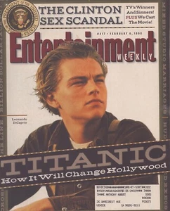 Entertainment Weekly - February 6, 1998 - Leonardo DiCaprio: Titanic - Clinton - Picture 1 of 2