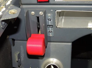 Socata TB-30 Epsilon Landing Gear Knob Cover - Bild 1 von 2