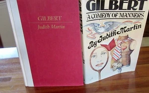 GILBERT A Comedy of Manners ~ Judith Martin. Miss Manners! HbDj UNread in MELB - Picture 1 of 9
