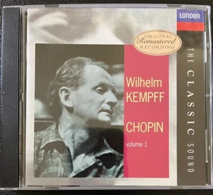 Chopin Volume 1 Wilhelm Kempff London The Classic Sound CD - Bild 1 von 3