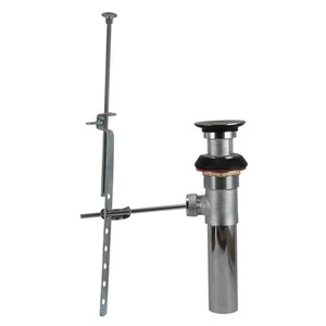 Idraulico Lotto 10 Pezzi Universale Fit 1-1/4" Cromato Sollevamento/Lock PopUp Scarico Ottone 17GA - Foto 1 di 2