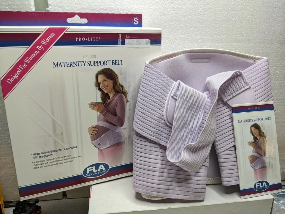 Fla Deluxe Maternity Support Belt Size Small 7278900
