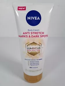 NIVEA Luminous 630 Anti Stretch Marks & Dark Spots Body Cream 200ml Moisturiser - Picture 1 of 10
