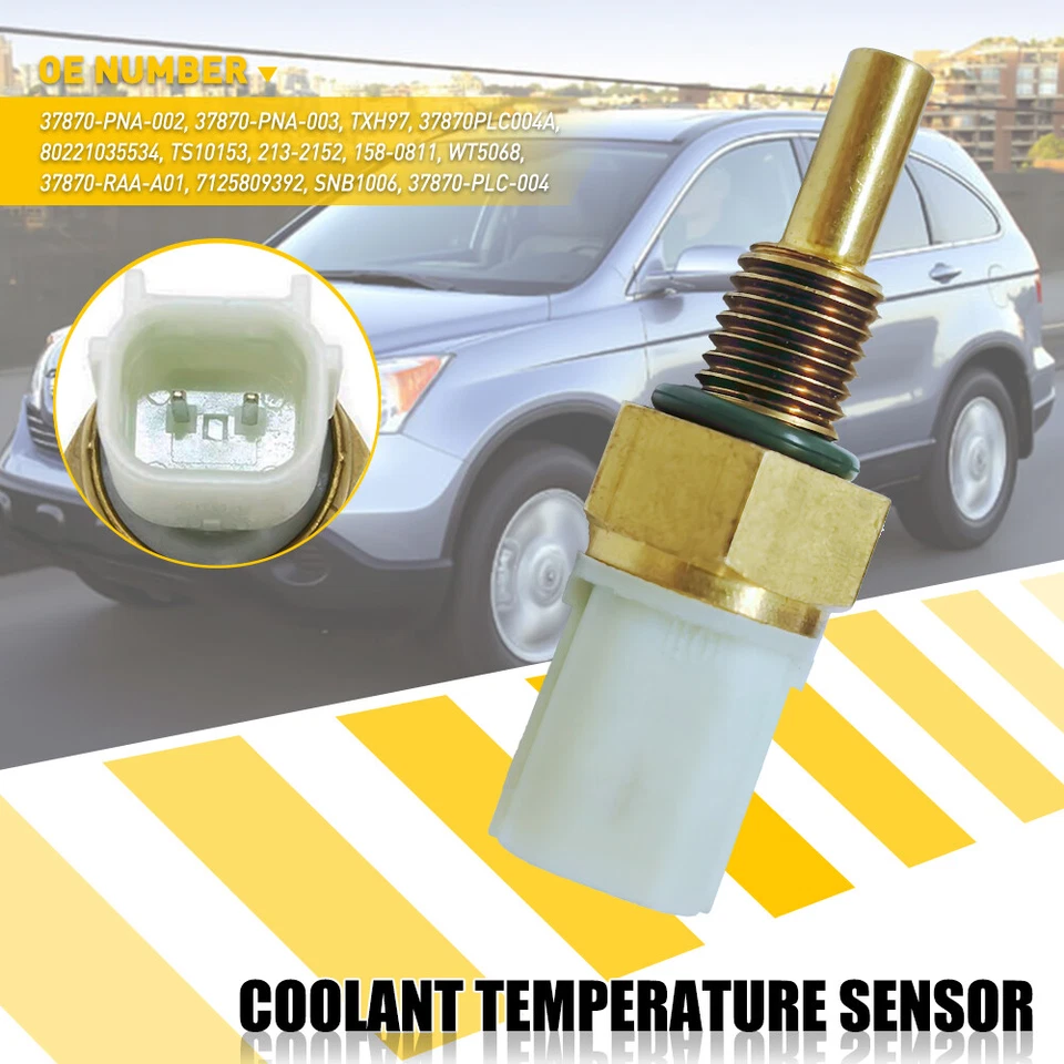 For Honda CR-V 2002-2006 Honda Odyssey Engine 2005-06 Coolant Temperature Sensor - Image 1 of 4