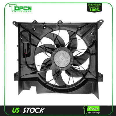 Radiator Cooling Fan Assembly For 2003 2004 2005 2006 2007 2008-2014 VOLVO XC90 - Imagem 1 de 4