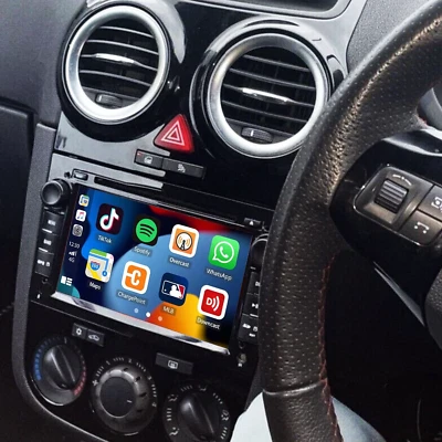 Appel Carplay For Vauxhall Corsa 2006-2014 Android Car Stereo Radio GPS SAT NAVI - Image 1 of 4