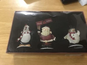 Portafoto Natale San Nicola Quadrato Set di 3  - Foto 1 di 2