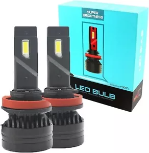 Automotive headlight bulbs 90W H8 H11 Led Canbus 20000LM High Power Headlight - Picture 1 of 7