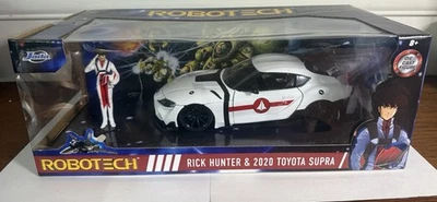 Jada Toys Robotech Rick Hunter 2020 Toyota Supra Die Cast Figure - New - Image 1 of 4