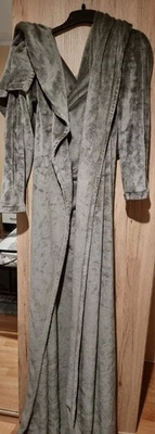 Microfaser Kuscheldecken mit Ärmel 150 x 200 Blau und Grau  - Bild 1 von 2