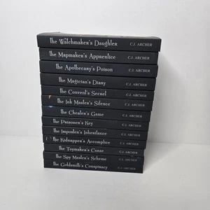 Glass and Steele Series by C.J Archer Vol. 1-13 Complete Set Lot Paperback Book - Picture 1 of 7