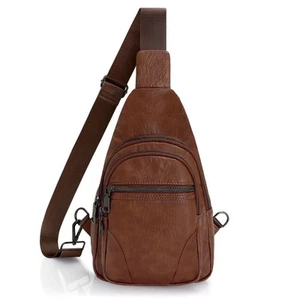 Anti Theft Small Sling Bag for Women Leather Fanny Packs Crossbody Bags Trend... - Picture 1 of 9