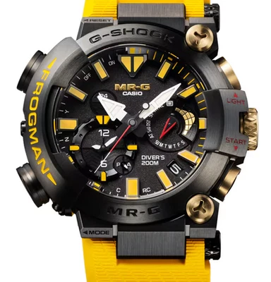 Casio G-Shock MR-G Frogman G-Shock 40th Anniversary MRG-BF1000E-1A Yellow - Image 1 of 4