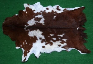 Neu Ziegenfell Teppich Haar auf Fläche Teppich Größe 36"x24" Tierleder Ziegenfell G-419 - Bild 1 von 3