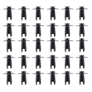 Clip de ajuste de cuerpo de remache de montaje de parachoques de plástico 3 unidades para E30 E36 E46 E397802 - Imagen 1 de 4