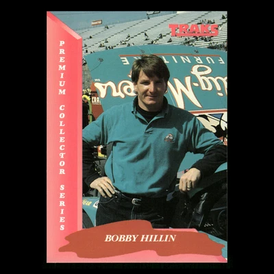 Bobby Hillin Jr. #40 1993 Traks Donlavey Racing Racing Card - Image 1 of 3