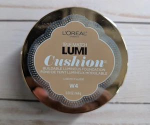 L'Oréal Paris True Match Lumi Cushion Foundation W4 Natural Beige - Picture 1 of 3
