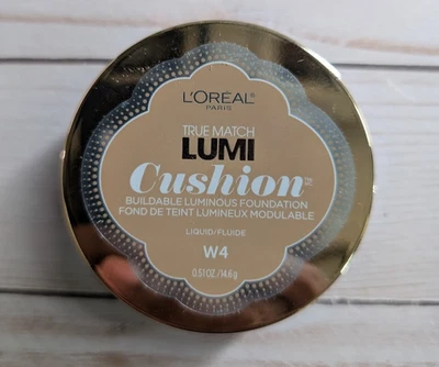 L'Oréal Paris True Match Lumi Cushion Foundation W4 Natural Beige - Image 1 of 3