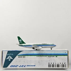 1:400 Aeroclassics Saudia Boeing 737-200 HZ-AGN ​Modello pressofuso aereo passeggeri - Foto 1 di 11