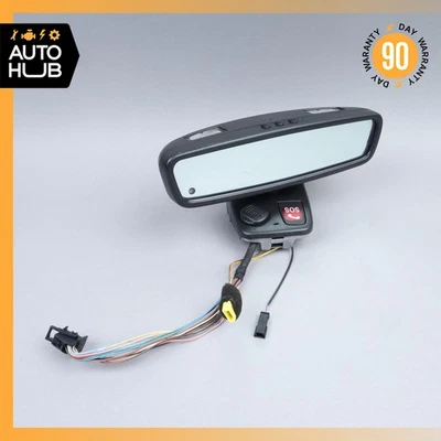 03-06 Mercedes R230 SL500 SL55 AMG Interior Rear View Mirror Black OEM - Image 1 of 4