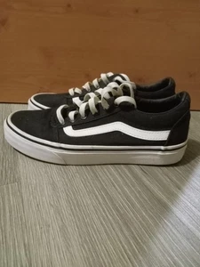 VANS Old Skool Women’s 7.5 Sneakers Skater Classic Black and White Low Top Shoes - Picture 1 of 6