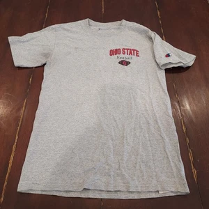 Ohio State University Buckeyes Football OSU Champion T-Shirt Herren Small grau - Bild 1 von 8