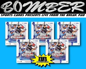Seattle Mariners 2025 Topps Chrome Baseball Logofractor 5-Box Break 1 - Picture 1 of 1