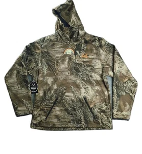 Realtree Men's Hunting Hoodie Camo MAX-1 XT Scent Control Face Gaiter Large  - Picture 1 of 15