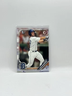 Cooper Johnson 2019 1st Bowman Draft BD-200 - Image 1 of 2