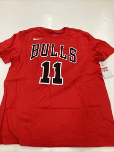 NWT Chicago Bulls Demar DeRozan NBA Men’s Red Nike T-Shirt Large New With Tags - Picture 1 of 6